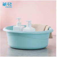 茶花 CHAHUA塑料洗脸盆子洗衣盆39CM时尚通用盆 03391K