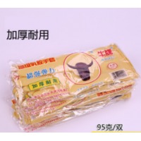 牛牌橡胶手套 加厚橡胶手套 单副