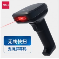 得力(deli)14952W无线一二维扫描枪 影像式餐饮零售商超仓储物流商品条码扫描枪 手机屏幕扫码收款