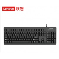 联想（lenovo）键盘 有线键盘 K4800S 电脑办公键盘 笔记本键盘黑色