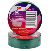 3M 1500#无铅车家通用PVC电工绝缘胶带 汽修家装 耐磨防潮耐酸碱 （18MM*10