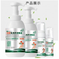 洗得宝免洗泡沫型手消毒液洗手液成人儿童去污洗手液杀菌消毒500ml大瓶装 杀菌率99.99%