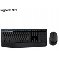 罗技（Logitech）MK345 无线键鼠套装 防泼溅 时尚高效