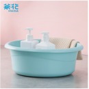 茶花 CHAHUA塑料洗脸盆子洗衣盆39CM时尚通用盆 03391K