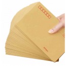 惠朗（huilang）100张文具5号牛皮纸信封 220110mm 100g加厚木浆牛皮纸邮局标准信封工资袋0689