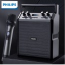 飞利浦（PHILIPS）SD50 广场舞音响 户外蓝牙音箱 大功率便携手提K歌舞台会议教学扩音器 配U段无线话筒