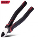 得力(deli)省力胶柄斜嘴钳60号铬钒钢斜口钳子剪线钳专业级 6英寸日式 DL102106