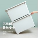 荣事达 塑料收纳箱901 65L 灰色单个