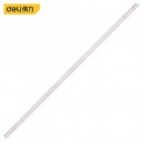得力（deli）不锈钢直尺刻度尺公制刻度绘图钢尺150cm DL8150