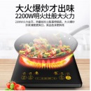  美的（Midea）电磁炉滑控调节火锅炉 2200W大火力微晶面板一键爆炒 智能定时 WH2202