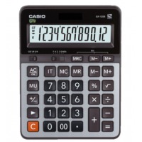 卡西欧（CASIO）GX-120B 商务计算器 超大型机 办公用品 灰色 GX-120S升级款
