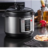 美的（Midea）智能电压力锅高压锅5L家用多功能双胆智能大火力压力锅50A1P（3-6人