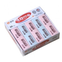 南韩4B橡皮擦 200A 100A可选 手感舒适花郎橡皮 100S 30个整盒（单个）
