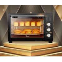 美的（Midea）MG38CB-AA 家用多功能电烤箱 38升大容量烤箱 广域控温
