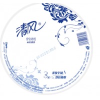清风大卷纸大盘纸3层180米12卷卫生纸手纸巾厕所间用卷筒纸手纸实惠家用公用装AJ00BBL
