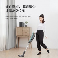 松下（Panasonic）吸尘器家用无线手持大吸力久续航除螨清易吸尘机无绳 MC-A11G-翡冷翠