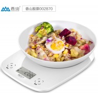 香山厨房秤高精准烘焙秤家用电子克秤 EK9643K带盘