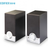 漫步者（EDIFIER） R18T 2.0声道 木质多媒体音响音箱 电脑音响 黑色