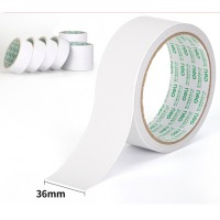 得力(deli)高粘性棉纸双面胶带 36mm*10y(9.1m/卷) 8卷装 办公用品 3