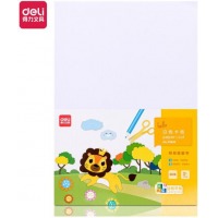 得力(deli)A3白色卡纸 硬厚卡纸 儿童手工折纸彩纸 美术课堂DIY手工纸 20张 7