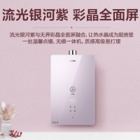 海尔（Haier）16升燃气热水器天然气 水伺服恒温智护自清洁智慧物联无界全面屏玻璃晶彩 