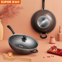 苏泊尔 SUPOR 易洁不粘炒锅煎锅32cm电磁炉通用炒菜锅EC32SP01-J
