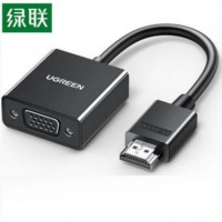 绿联 HDMI转VGA转换器 高清视频转接头 适用电脑台式机笔记本小米电视盒子PS5连电视