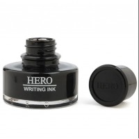 英雄（HERO）钢笔墨水瓶装440 黑色 50毫升