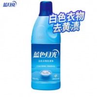 蓝月亮 蓝色月光 白色衣物色渍净 漂渍液 漂白剂 白漂600g/瓶
