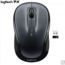 罗技（Logitech）M325 鼠标 无线鼠标 办公鼠标 对称鼠标 优联 黑色 带无线2.4G接收器