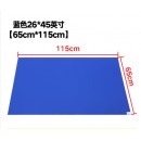 易达 可撕式除尘地垫家用门口脚踏防静电鞋底脚垫兰色65*115CM 30页/本，