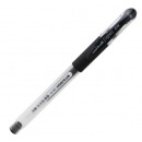 三菱uni UM-151 0.280.380.5mm水笔 中性笔 耐水性考试专用笔学生用书写 0.38mm黑色 1支