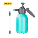 得力（deli）浇花喷壶喷雾器 园林园艺喷水壶酒精消毒气压式2L DL581020
