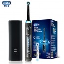 欧乐B电动牙刷成人 小圆头牙刷情侣3D声波旋转摆动极客黑iBrush9000Plus