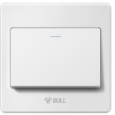 公牛(BULL) 开关插座 G07系列 一开单控开关 86型面板G07K111C 白色 暗装