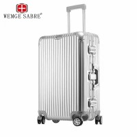 WEMGE SABRE 铝镁系列拉杆箱银色30寸
