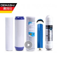 德玛仕 DEMASHI 开水器直饮水机配件 五级RO反渗透净水器 专用过滤器滤芯