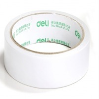 得力（deli）30415棉纸双面胶带 宽36mm*10y (8卷/筒)