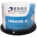 清华同方 光盘 刻录碟片 办公耗材 4.7G 同方可打印光盘DVD-R16XA级50片/桶 6桶