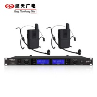 航天广电 HT-RY105 一拖二无线头戴话筒