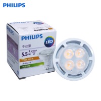 飞利浦LED射灯经典型12V 24D GU5.3 MR16 5.5W灯杯 5.5W-650