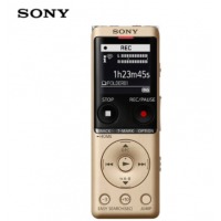 索尼（SONY）录音笔ICD-UX570F 4GB 金色 智能降噪升级款 专业线性录音棒 