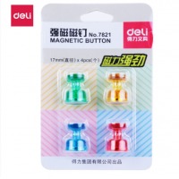 得力（deli）17mm磁钉/磁粒白板配件7821