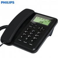 飞利浦 PHILIPS CORD281A免电池来电显示固定电话机座机家用办公电信电话HCD
