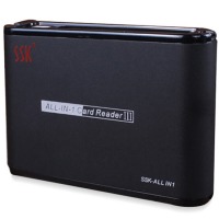 飚王（SSK） SCRM059多功能合一读卡器 USB3.0高速读写 支持TF/SD/CF/ USB2.0 多合一读卡器