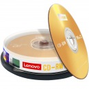 联想（Lenovo）CD-RW 空白光盘/刻录盘 4-12速700MB 桶装10片 可擦写 可重复刻录