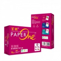 百旺(PAPER ONE)红百旺75gA4复印纸 500张/包 5包/箱