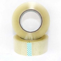 得力（Deli）30208 透明封箱胶带 48mm200y 6卷筒