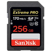 闪迪（SanDisk）256GB SD存储卡 U3 C10 V30 4K至尊超极速版数码相