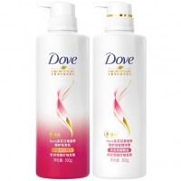 多芬(Dove)洗护发套装 日常滋养修护洗发乳500ml +护发素500ml